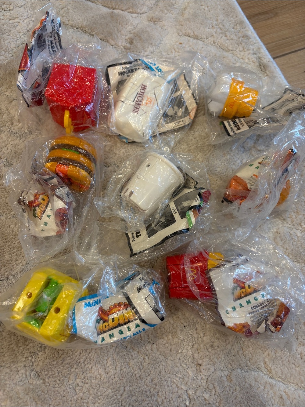 Vintage McDonald’s Fast Food Toy set
